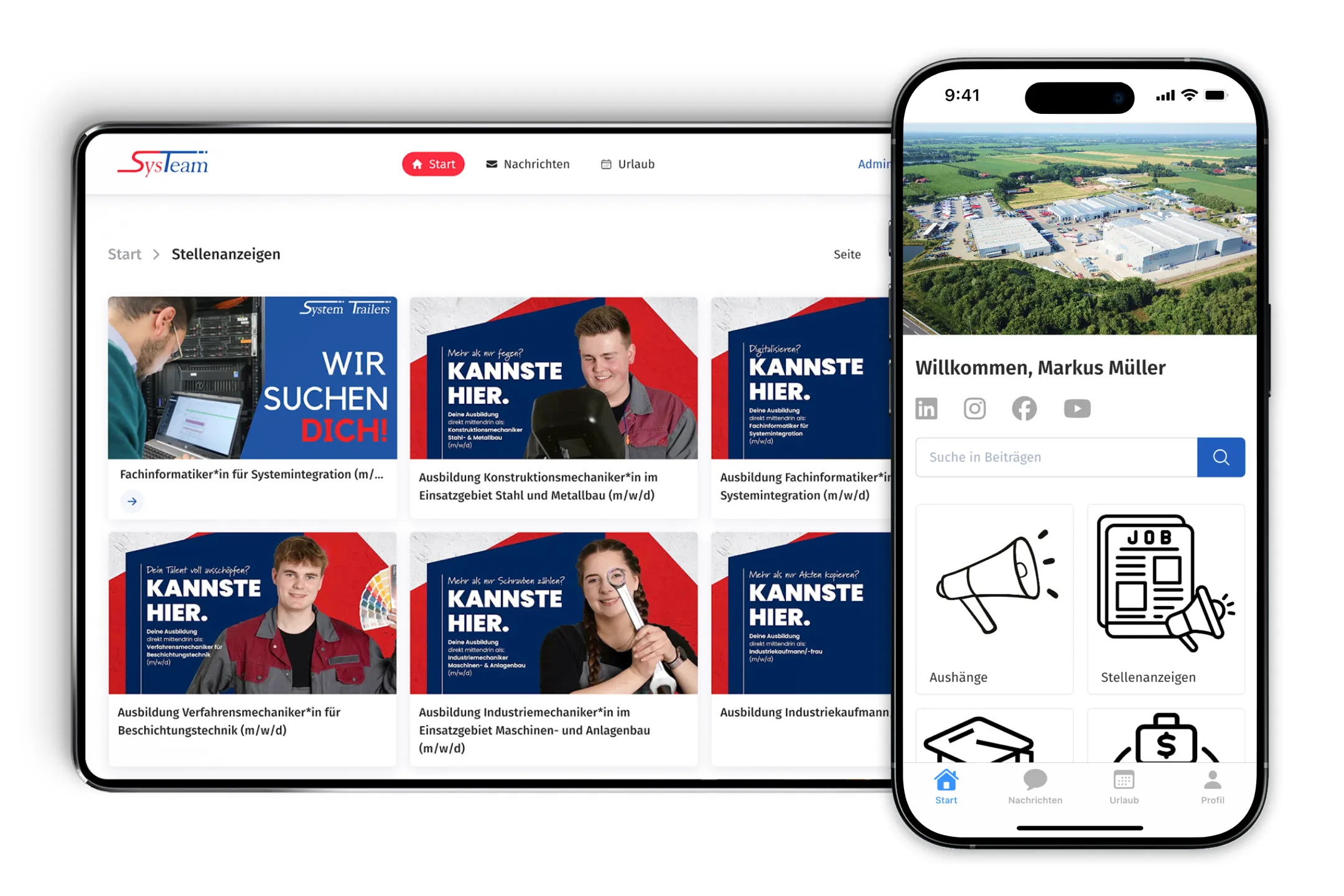 Image of SysTeam App - Digitale Mitarbeiterkommunikation
