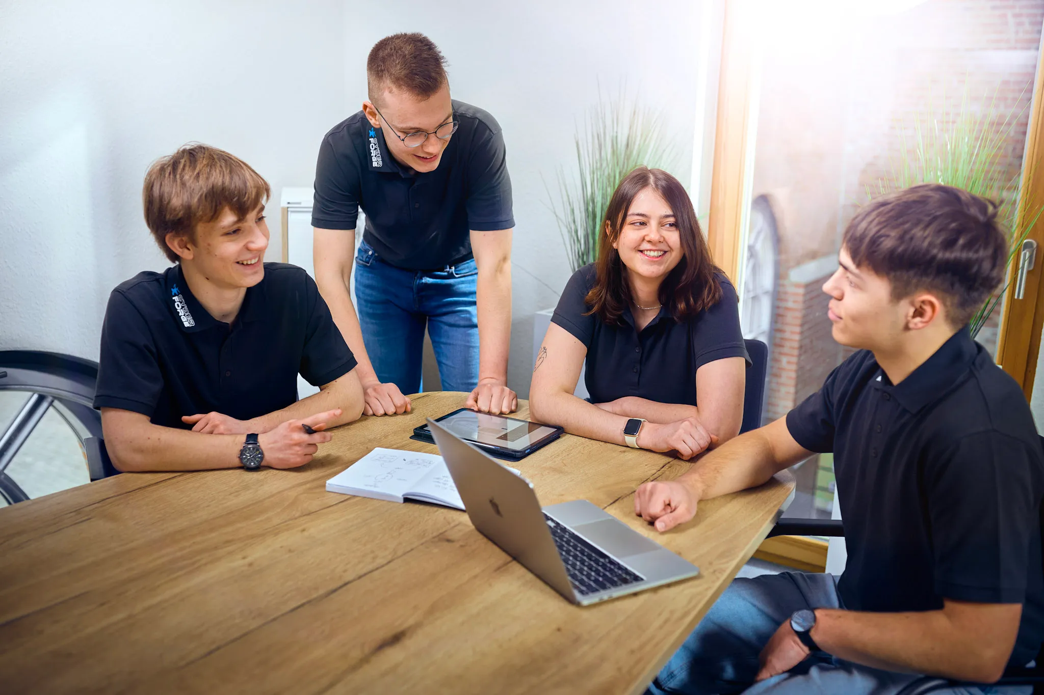 CyberForge Team: Fabian Saatkamp, Noah Gels, Daria Musienko, Moritz Lange