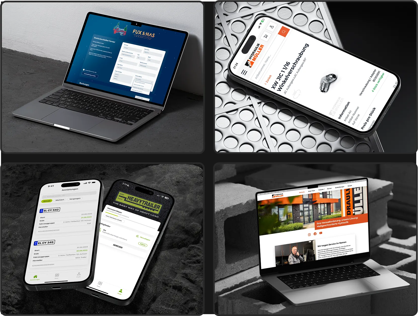HeavyTrailer Mobile App